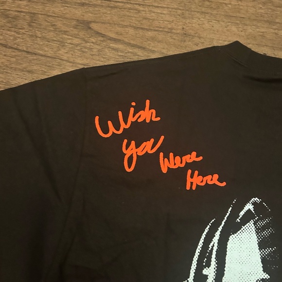 Travis Scott Black Astroworld Tour “Wish You Were Here T-Shirt Size Medium - Picture 7 of 9